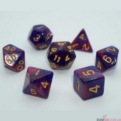 Набір кубиків - Galaxy 7 Dice Set (в асортименті)